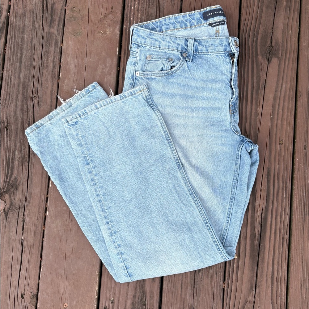 Aeropostale Low Rise Baggy Jeans